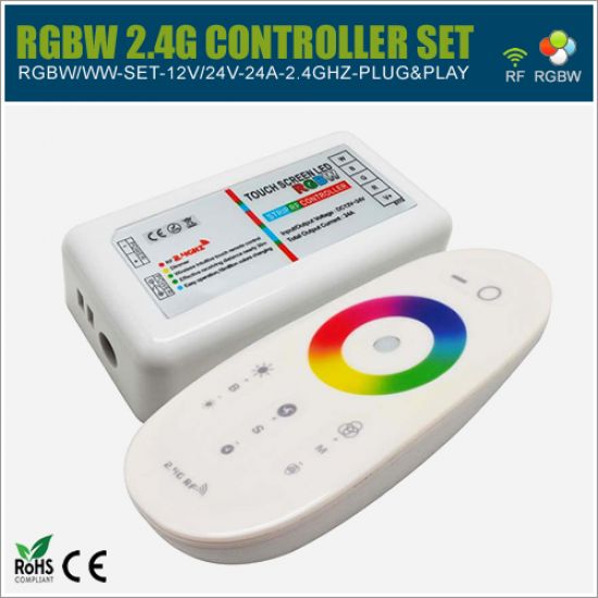 RF 2,4G Wifi RGBW Controller Set inkl. FB