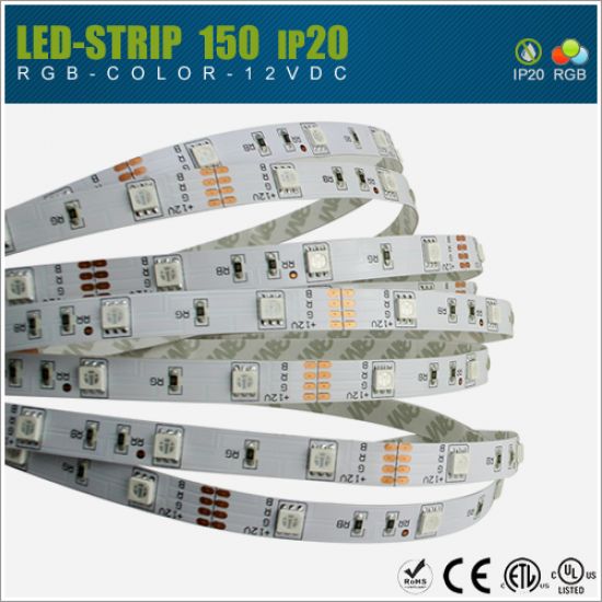 LED Streifen 12V SMD5050 30 LED/m - IP20 RGB