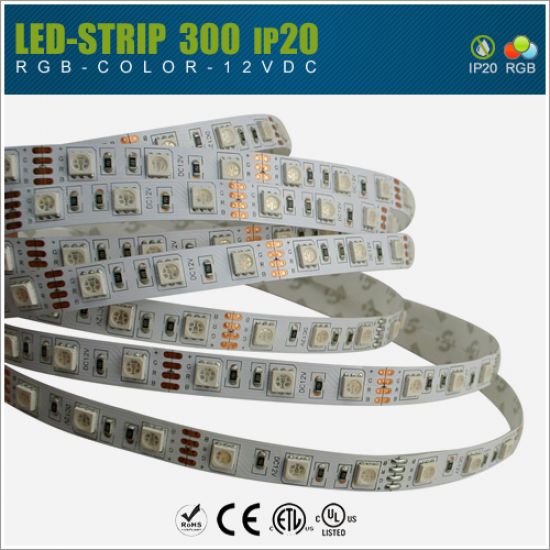 LED Streifen 12V SMD5050 60 LED/m - IP20 RGB