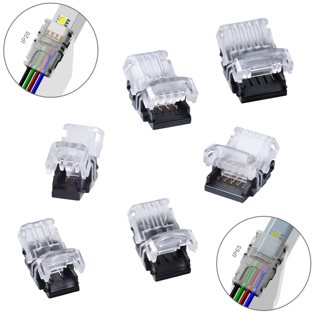  Quick Clip LED-Streifen Anschlussverbinder IP20/IP65